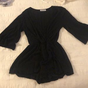Black Romper Size Small